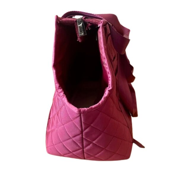 Joan and David Quilted Pet Carrier 20" Purple - Picture 3 of 8